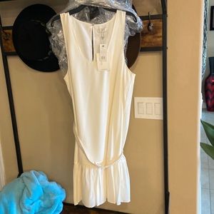 Off White Silk Dress